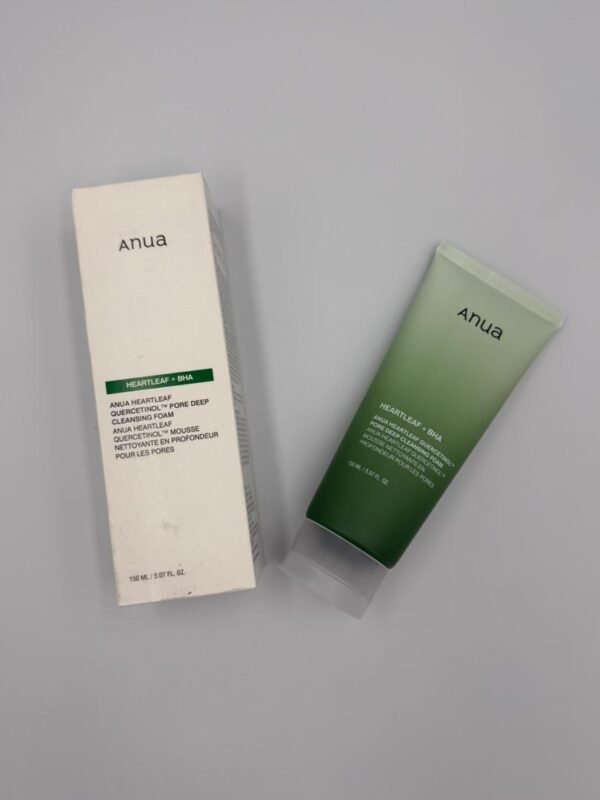 ANUA Heartleaf + BHA Quercetinol™ Pore Deep Cleansing Foam (150ml)